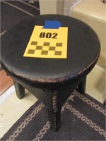 Very Nice Antique Stool - Has Been Painted