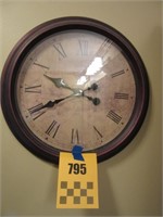 Wall Clock - Approx 18" Wide