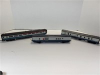 3- 00 Scale Train Cars