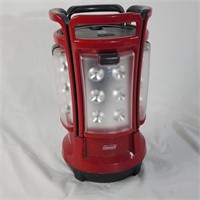 Coleman LED Quad lantern, turns on