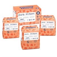 Pura Size 5 Eco-Friendly Diapers (24-35 lbs) Total