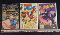 WEB OF SPIDERMAN COMICS 107/123/128