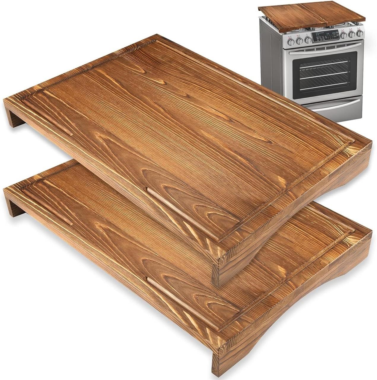 Calmbee Noodle Board Stove Cover - Wooden