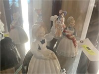 14 Royal Doulton Figurines