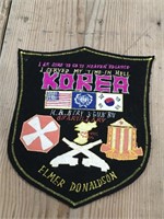 8x10 Inch US Army Korean War Bomber Jacket Patch