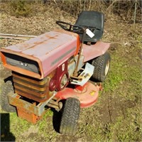 MASSEY FERGUSON 8- WITH MOWER DECK -AS IS -