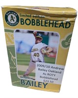 2009/10 Andrew Bailey OAKLAND ROTY BOBBLEHEAD