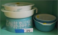 Pyrex Assorted Turquoise