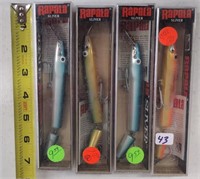 4 Rapala Fishing Lures SL-13- new in pkgs.