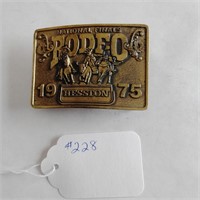 1975 Hesston National Finals Rodeo Buckle