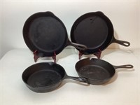 Cast Iron Skillets including Lodge