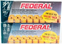 Firearm Lot of Federal 20GA Shotgun Ammo