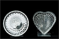 (2) Waterford Crystal Collectible Plates