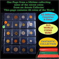 20 Great Coins of the World, hand selected, many t