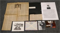 WWII Ace Erich Hartmannn Signature Correspondence