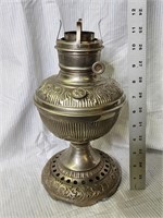 Vintage metal oil lamp