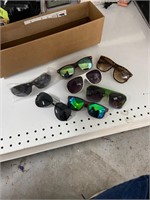 Box of sunglasses