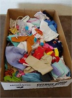 Box of Barbie Style Doll Clothes