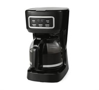 Mainstays Black 12-Cup Programmable Coffee Maker,