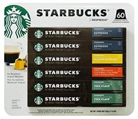 Starbucks by Nespresso, Favorites Variety Pack (60
