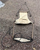 SKY Cloth Hanging Chair Swing w/ 2nd Small Swing