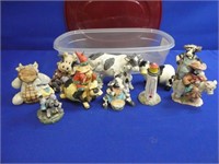Tub Of Cow Collectibles