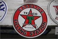 Texaco Filling Station Reproduction Sign