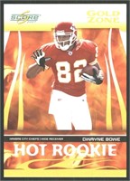 Parallel Insert 299/600 RC Dwayne Bowe Kansas City