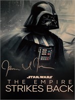 Darth Vader James Earl Jones signed photo