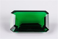 AAA Nanocrystal Lab Emerald Octagon 30 x 20 mm
