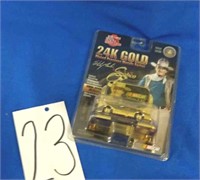 24K Gold Plated Racing Champions Car
