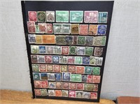 VINTAGE Double Sided STAMP Sheets