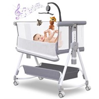 Hkleae Baby Bassinet,3 in 1 Baby Bassinets