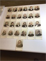 Presidents post card set