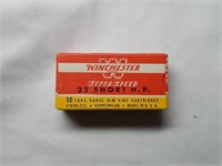 Vintage Winchester Super Speed 22 Short H.P. Ammo