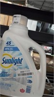 Sunlight Free and Clear Liquid Detergent (45