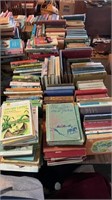 Table lot of vintage books , collection of