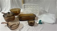 Anchor Hocking Dishes & Pans, Egg Holding