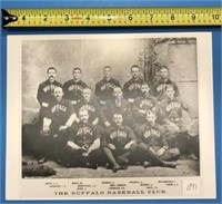 1891 Buffalo Baseball Club Team Photo