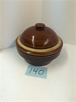 Brown Lidded Casserole