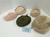 Antique Ladies Hat Lot