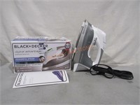 Black And Decker Stainless Steel Soleplate Iron;