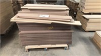 1 Stack of MDF Board Miscellaneous Scrap Pieces