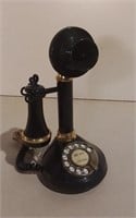Vintage " Candlestick" Rotary Dial Telephone
