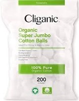 CLIGANIC SUPER JUMBO COTTON BALLS