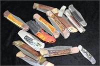 14 ASSORTED LOCK BLADE KNIVES