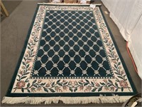 Floral Decorated Rug