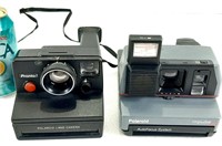 2 caméras POLAROID vintage Pronto! et Impulse AF