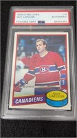 PSA  Authentic Signature Guy Lafleur  1980 OPC #10