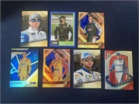 (7) Numbered Nascar Racing Cards as shown